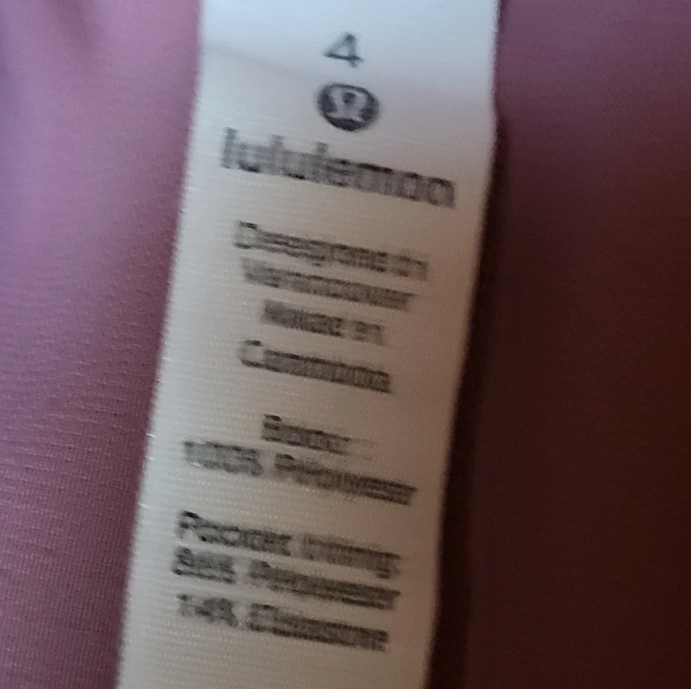 Lululemon Women's 'On The Fly' Woven High Rise 7/8 Pants in Red Dust - Size 4 - Picture 5 of 7
